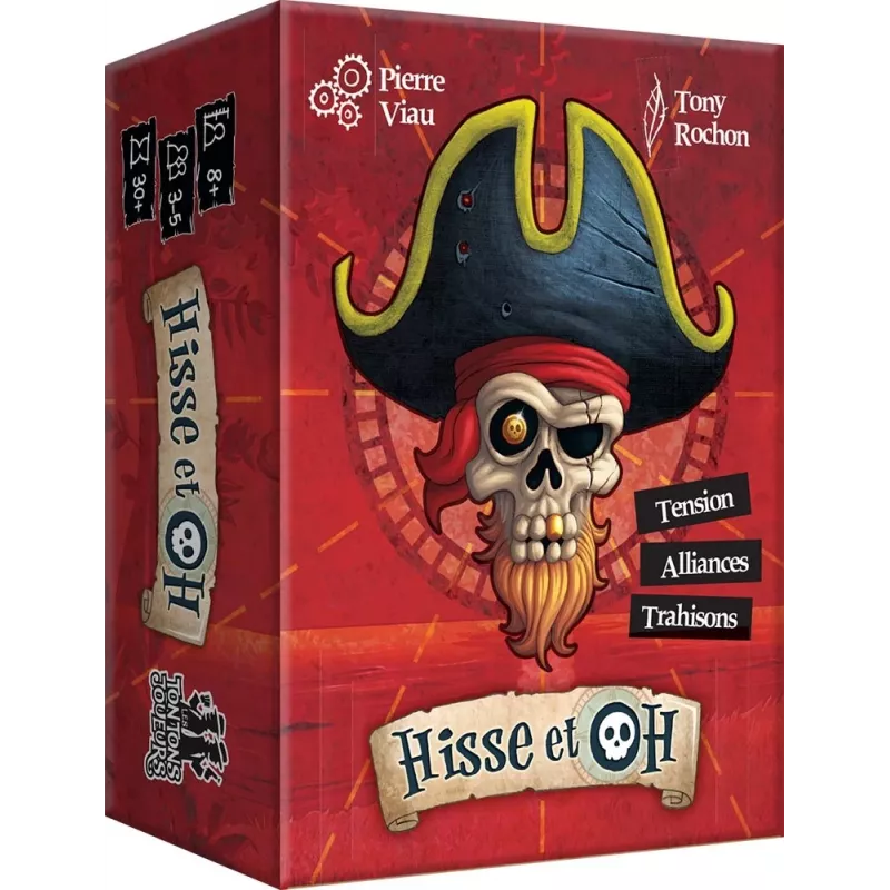 Jeu de bluff Hisse et oh. Disponible chez En Quête de Jeux à Montélimar