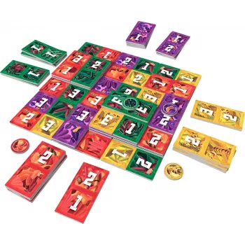 Jeu de dominos Kumata. Disponible chez En Quête de Jeux à Montélimar