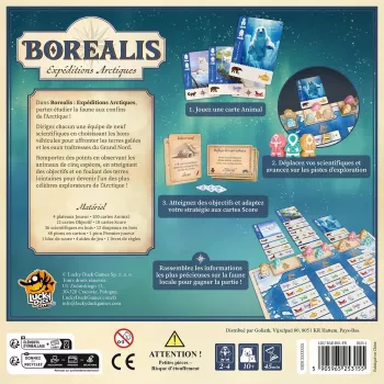 Jeu de stratégie  - Borealis - En quête de jeux