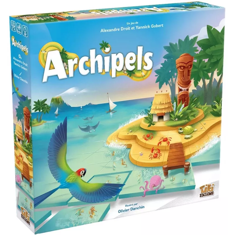 Jeu de stratégie familiale - Archipels - En quête de jeux