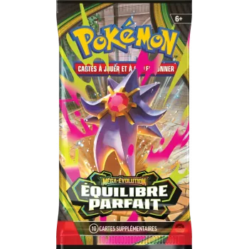 Booster de 10 cartes Pokémon ME02 Méga Evolution.
