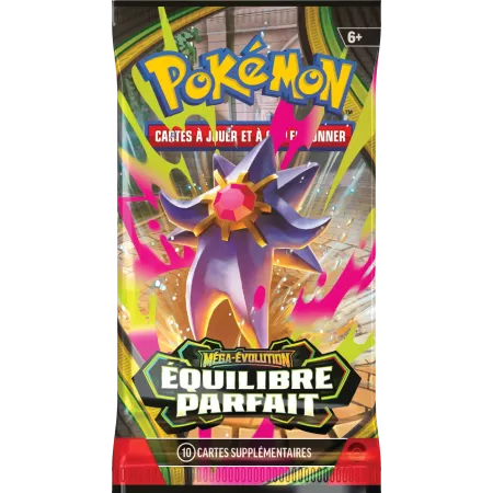 Booster de 10 cartes Pokémon ME02 Méga Evolution.