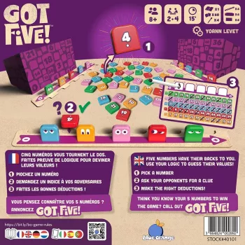 Jeu de déduction et de logique Got Five !