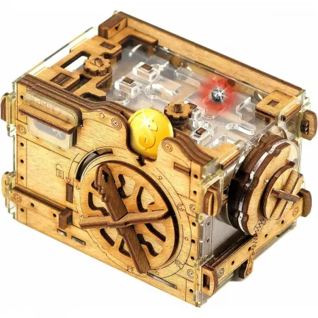 Casse-tête de type boîte-cadeau thème coffre-fort