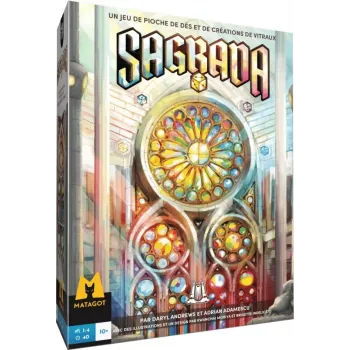 Jeu de stratégie - Sagrada nouvelle édition 2026 - En quête de jeux