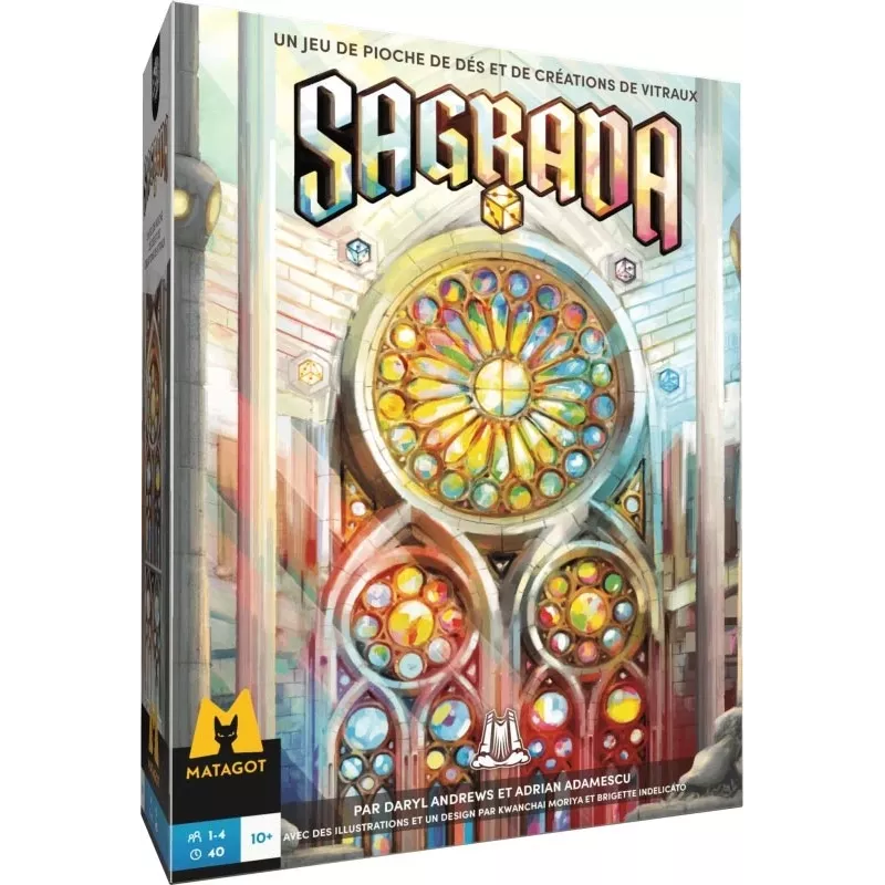 Jeu de stratégie - Sagrada nouvelle édition 2026 - En quête de jeux