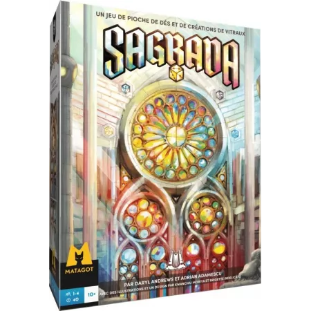 Jeu de stratégie - Sagrada nouvelle édition 2026 - En quête de jeux