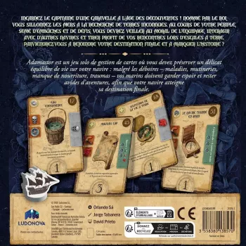 Jeu solo - Adamastor - En quête de jeux