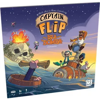 Extension Isla Bomba pour le jeu captain Flip. En Quête de Jeux à Montélimar
