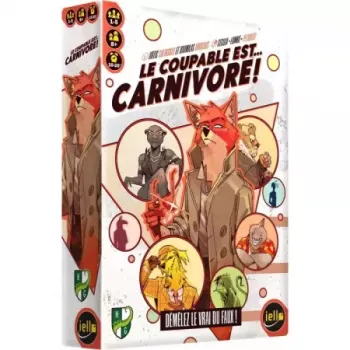 Jeu d'enquête - Le Coupable est ... Carnivore ! - En quête de jeux