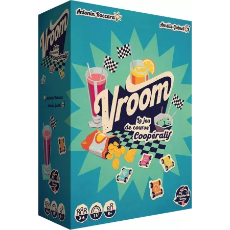 Jeu coopératif - Vroom - En quête de jeux
