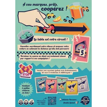 Jeu coopératif - Vroom - En quête de jeux