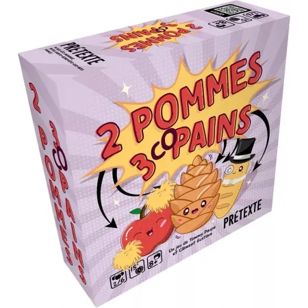 Jeu d'ambiance - 2 Pommes 3 CoPains - En quête de jeux