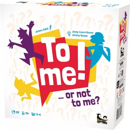 Jeu coopératif - To Me ! Or Not to Me ? - En quête de jeux