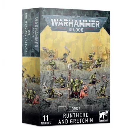 Figurine warhammer ORKS - Fouettard et Gretchins