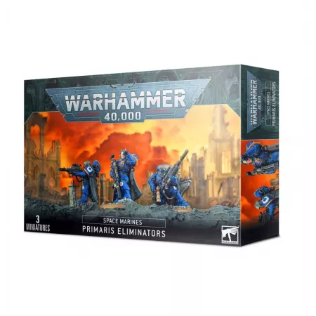 Un ensemble de figurines Warhammer Space Marines - Eliminateurs Primaris