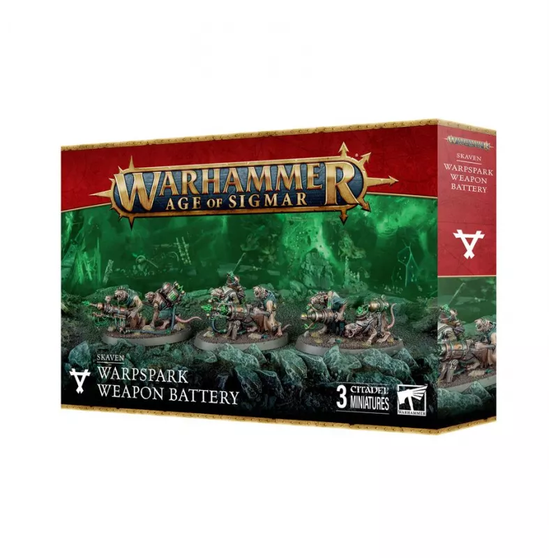 Skaven - Batterie d'armes Malétincelle - En Quête de Jeux...