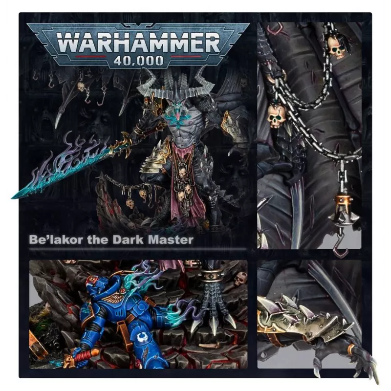 Age Of Sigmar - Slaves to Darkness : Le maitre des ténèbres - Be'Lakor - En Quête de Jeux...