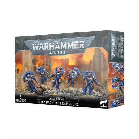 Space Marines - Intercesseurs d'assaut à réacteurs pour Warhammer 40,000