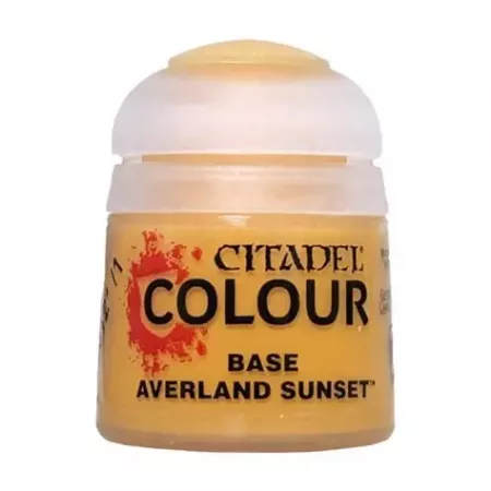 Base - Averland Sunset (12ml) pour ajouter une touche de couleurs à vos figurines