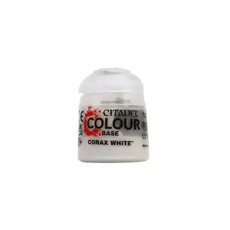Base - Corax White (12ml) l'idéal pour vos bases de figurines