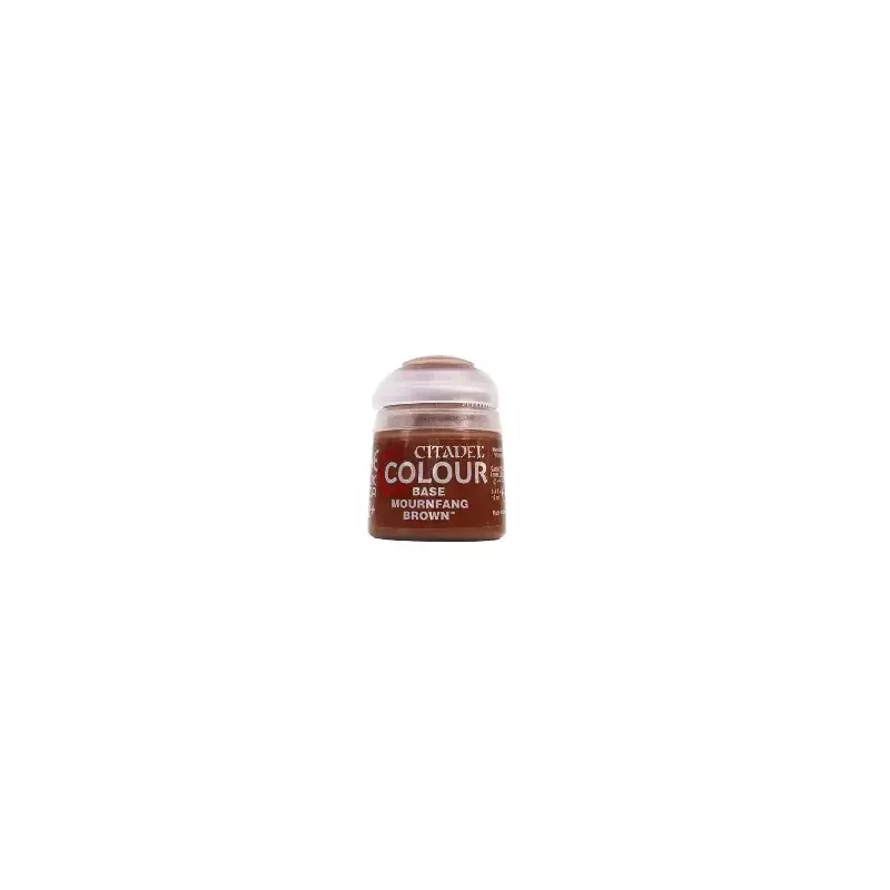 Base - Mournfang Brown (12ml) pour avoir une couche de base couvrante