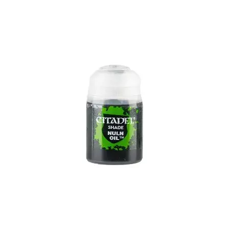 Shade - Nuln Oil (18ml) une peinture conçue pour rehausser les détails
