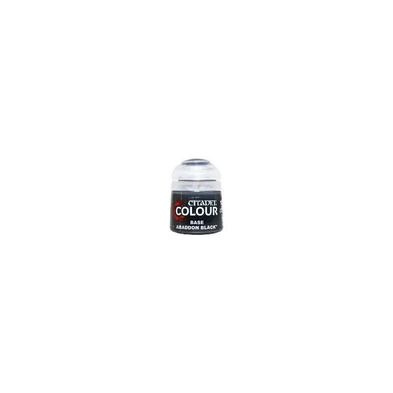 Base - Abaddon Black (12ml) mettre une base couvrante a vos figurines