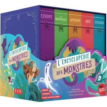 Jeu coopératif - L'Encyclopédie des Monstres - En quête de jeux