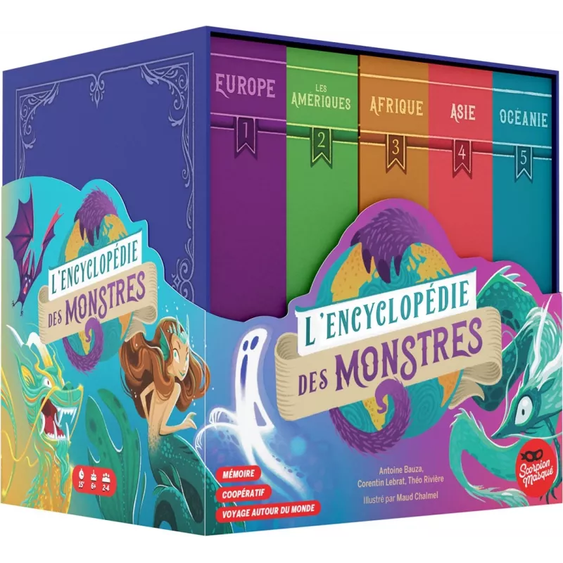Jeu coopératif - L'Encyclopédie des Monstres - En quête de jeux