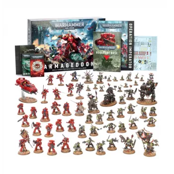 Warhammer 40000 - Armageddon La boîte de lancement de Warhammer 40,000