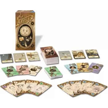 Level Up est un jeu de cartes et combinaisons dans thème contemporain.