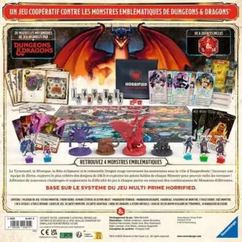 Jeu coopératif Horrified: Dungeons & Dragons