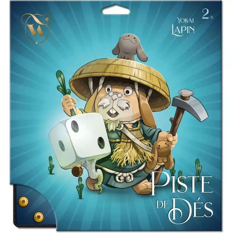 Piste de dés Yokai Lapin Un accessoire pratique et indispensable