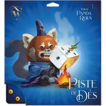 Piste de dés Yokai Panda Roux, un noble avec un coter fourbe