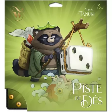 Piste de dés Yokai Tanuki Une bête à l'allure mignonne mais farceur