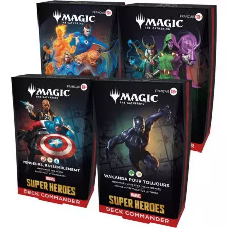 Magic The Gathering : Marvel Super Heroes - deck Commander
