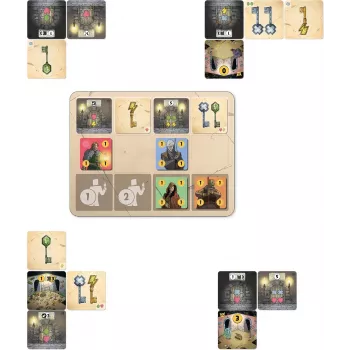 Jeu familial - 4 Keys - En quête de jeux