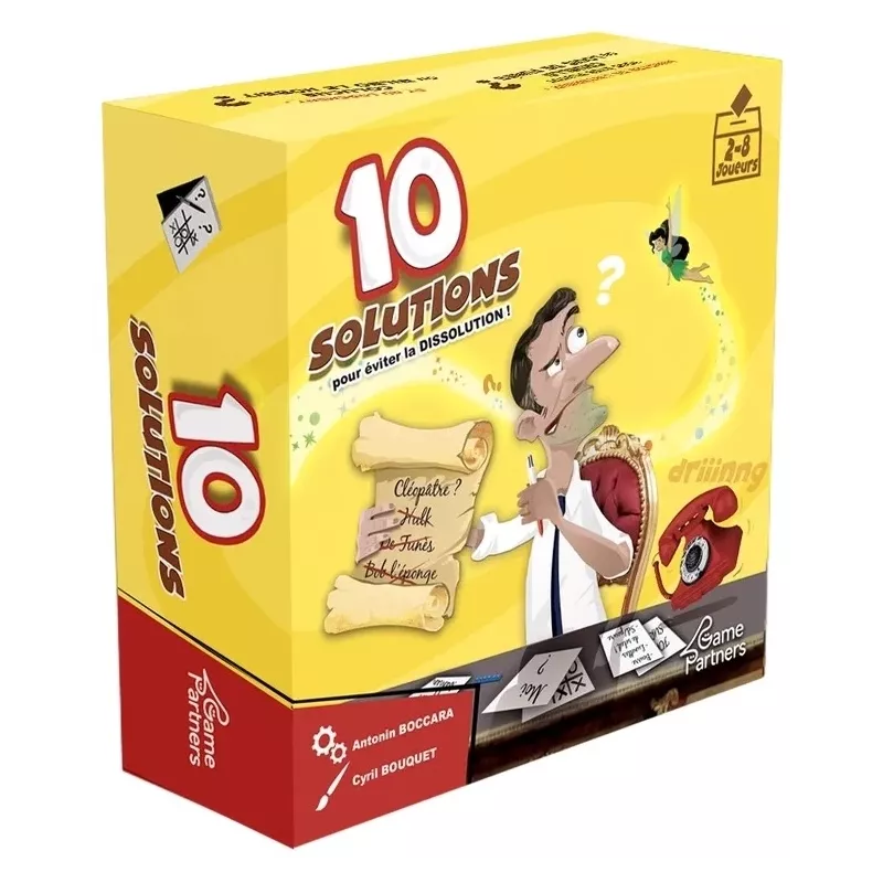 Jeu d'ambiance - 10 Solutions - En quête de jeux