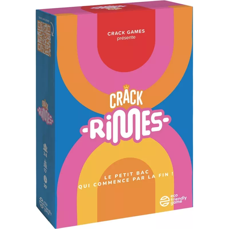 Jeu d'ambiance - Crack Rimes - En quête de jeux