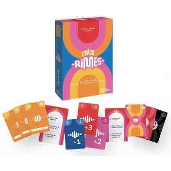 Jeu d'ambiance - Crack Rimes - En quête de jeux