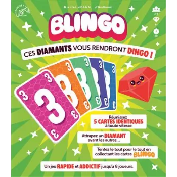 Jeu de cartes et de rapidité Blingo