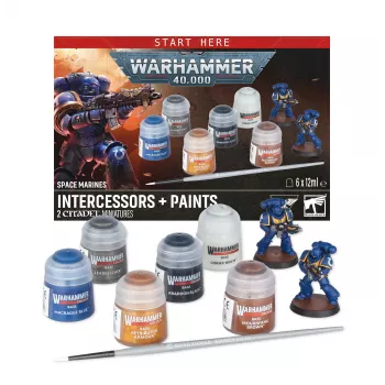 Warhammer 40.000 - Set peinture Space Marines - En quête de jeux