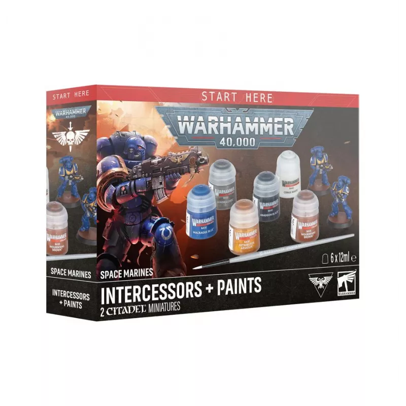 Warhammer 40.000 - Set peinture Space Marines - En quête de jeux
