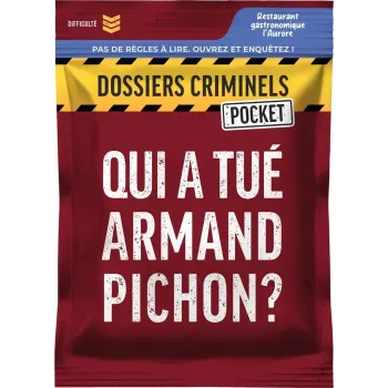 Dossiers Criminels Pocket - Qui a Tué Armand Pichon ?