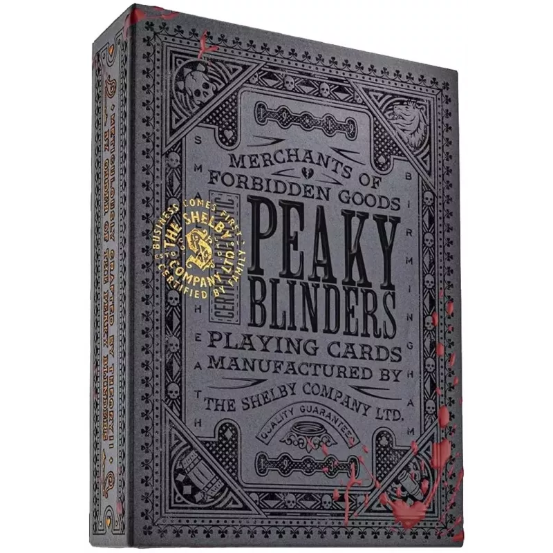 Jeu de 54 cartes - Peaky Blinders - En quête de jeux