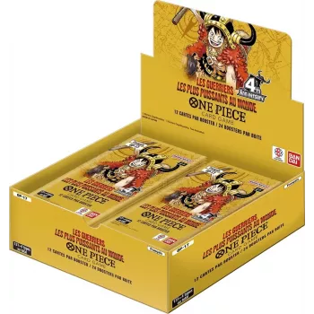 Display One Piece OP17 : Les Guerriers les Plus Puissants au Monde