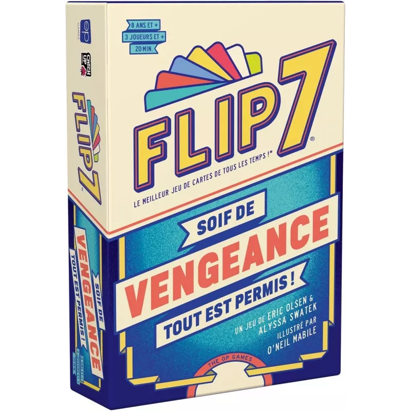 Jeu d'ambiance - Flip 7 Soif de vengeance - En quête de jeux