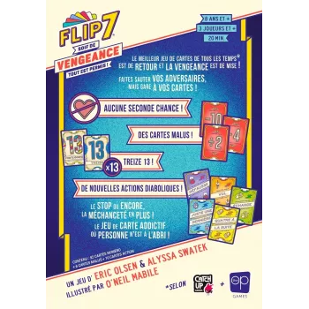 Jeu d'ambiance - Flip 7 Soif de vengeance - En quête de jeux