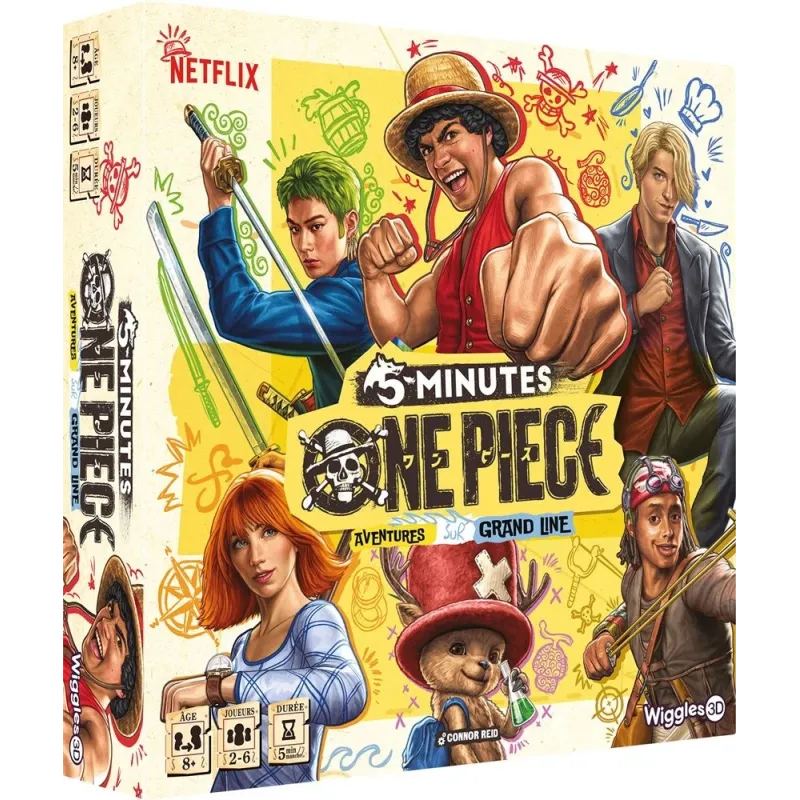 Jeu coopératif - 5 Minutes One Piece - En quête de jeux